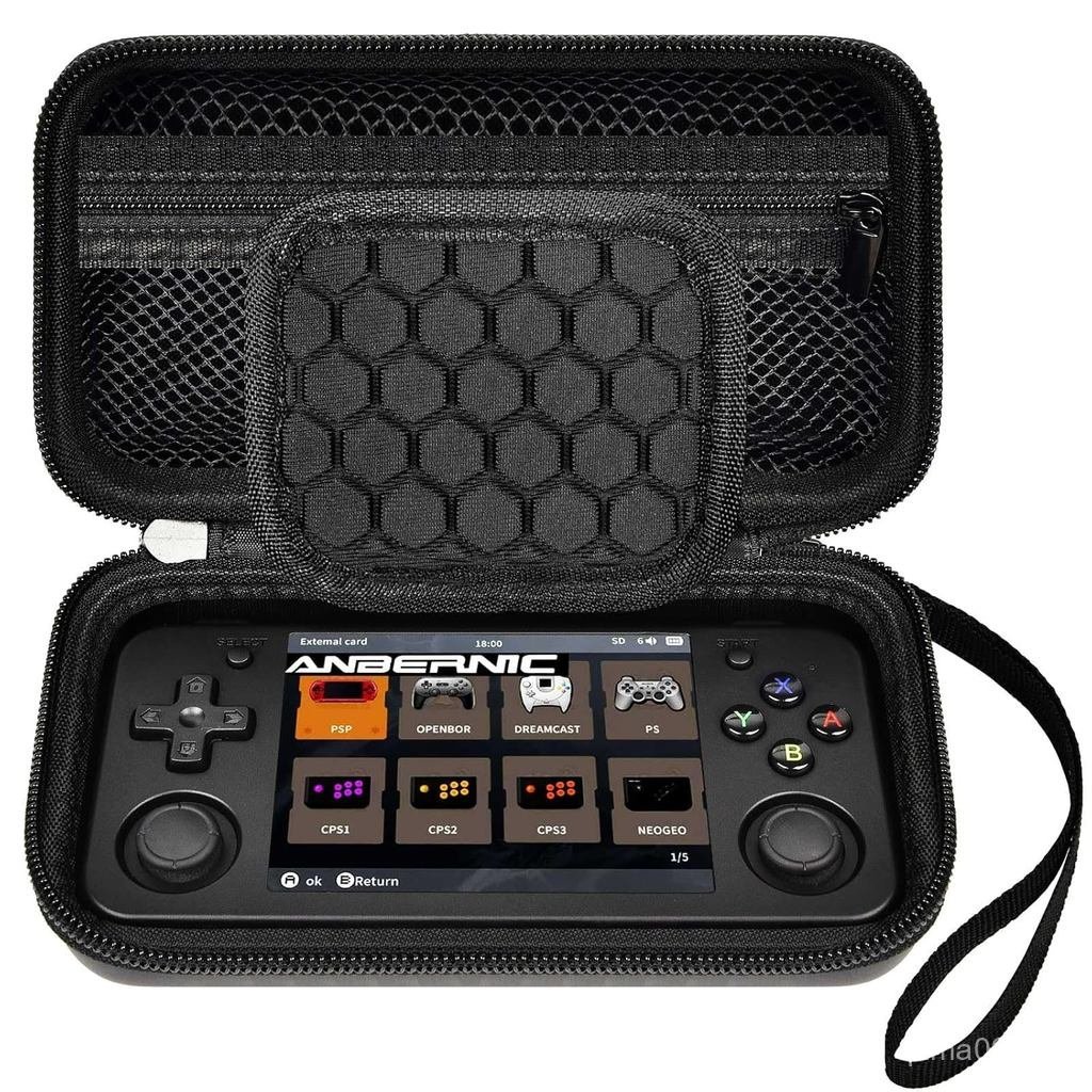 GWCASE กรณีใช้งานร่วมกับ RG35XX H Retro เกมคอนโซล,มือถือ Emulator Gaming Player Storage สําหรับ Anbe