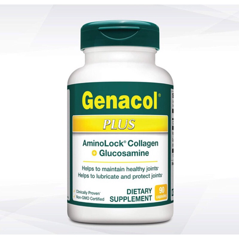 Genacol Plus กลูโคซามีนและคอลลาเจน Joint port- 90 แคปซูล (ไม่มีกล่อง)