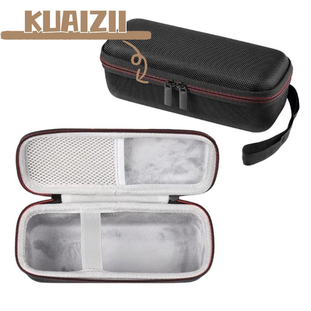 KUAIZII กระเป๋าเก็บลําโพงบลูทูธ, Hardshell กันกระแทกกระเป๋าถือ ,กันน้ํากันฝุ่นนุ่มด้านในกล่องเก็บสํา