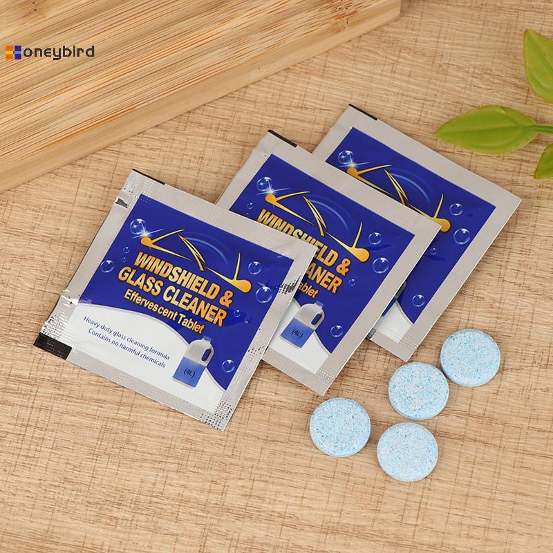 Kaleidoscope 20PCS รถ Wiper Fine Cleaner ทําความสะอาดแก้วรถ Solid Wiper ทําความสะอาดหน้าต่างสําหรับท