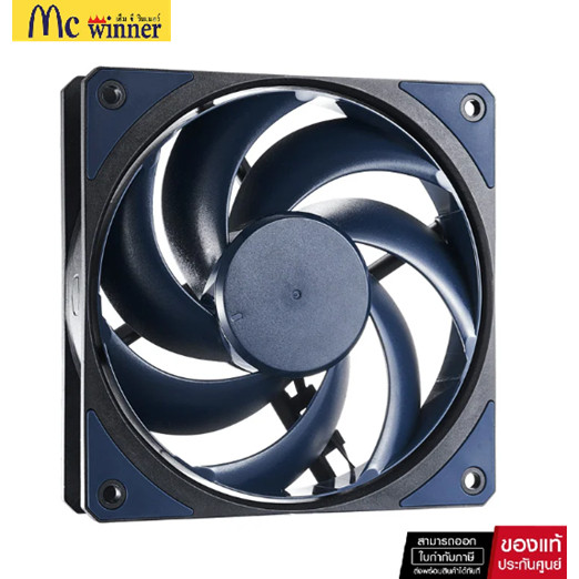 FAN CASE (พัดลมเคส) COOLMASTER MOBIUS 120 [NON-LED] ( MFZ-M2NN-21NPK-R1) BLACK