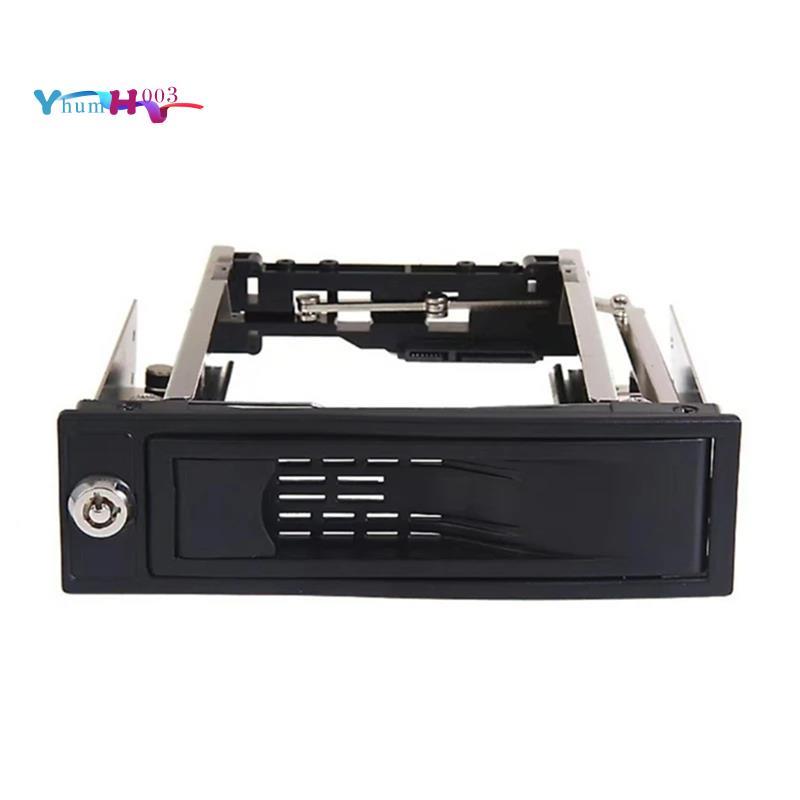 [yhumh003]Hot Swaps Mobile Rack สําหรับ 3.5 นิ้ว SSDs HDD ถาดภายใน 5.25 อะแดปเตอร์ HDD ภายใน