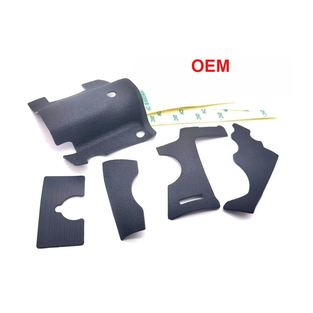 1 ชุด (5 ชิ้น) ใหม่ Body ยางสําหรับ Canon 5D Mark III 5DIII 5D3 Digital Camera Repair Part + เทป