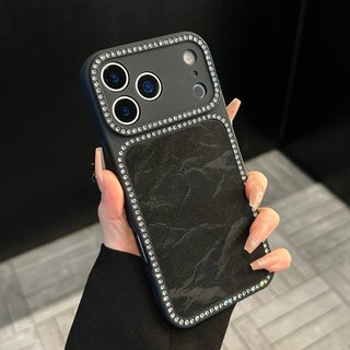 หรูหราเพชรแฟลชหิมะMountaiรูปแบบเคสโทรศัพท์สําหรับiPhone 13 14 15 16 17 Pro Maxเลนส์ป้องกันกันกระแทกBumberกรณีฝาครอบ