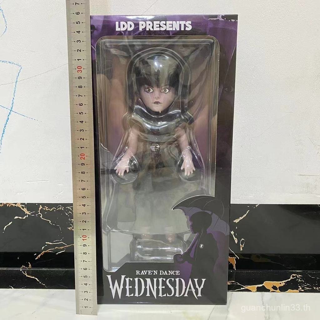 ของแท้ Mezco Ant 99674 Adams Family Ada Dance Wednesday Living Dead Doll