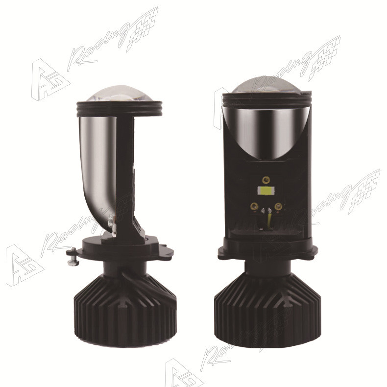 ไฟหน้า LED H4 เลนส์ Y7D Y8 Y6D ไฟหน้า LED 12-24v ไฟหน้ารถจักรยานยนต์