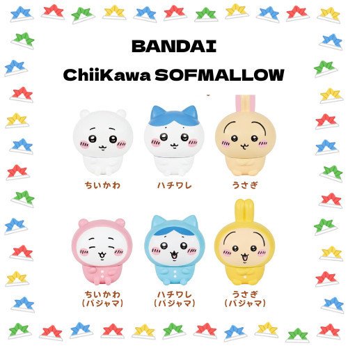 【DIRECT FROM JAPAN】BANDAI Chiikawa SOFMALLOW chiikawa Hachiware Usagi