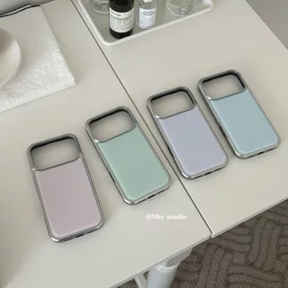 สไตล์เกาหลีIns Ouniสไตล์เดียวกันสีทึบสดเหมาะสําหรับ17pro Apple 17ProMaxเคสโทรศัพท์iPhone16/14สไตล์ใหม่15Promaxป้องกันกรณี13 Shell 16Promaxป้องกันกรณี11/12