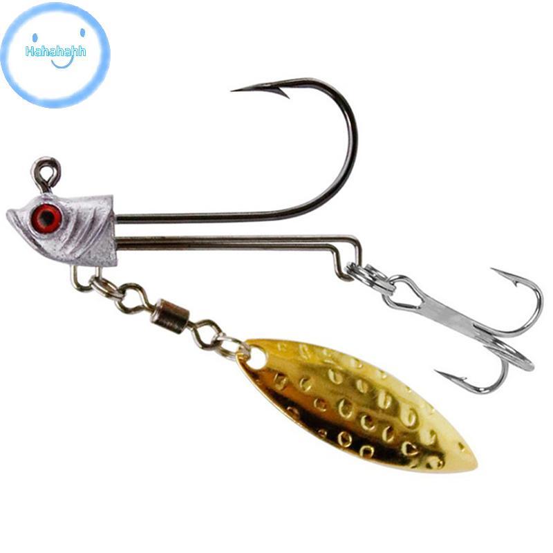 Haha Fish Hook 1PCS Jig Hook ตะขอตะกั่วปลา 7g10g17g Jig Fishing Hook TH