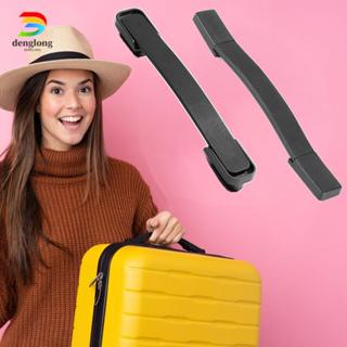 DENGLONG ที่จับกระเป๋าเดินทาง พลาสติก สีดำ สำหรับใช้งานขณะเด…