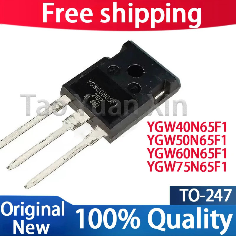 5PCS YGW40N65F1 YGW50N65F1 YGW60N65F1 YGW75N65F1 40N65 50N65 60N65 TO-247 Field Effect ทรานซิสเตอร์