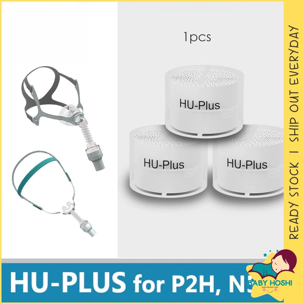 BH ตัวกรองความชื้น Cpap Mini CPAP Filter HU PLUS CPAP Mask Moisture Kohaps Pernafsan MINI 吸水器