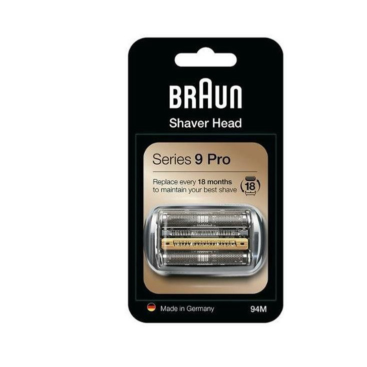 Braun Series 9 Pro Cassette 94M หัวเปลี่ยนสําหรับ Series 9 Pro และ Series 9