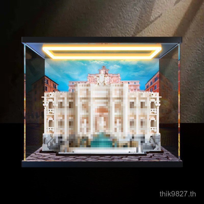 โรมเหมาะสําหรับอะคริลิไฟอาคารประกอบกลับรุ่นอาคารบล็อกกล่องเก็บป้องกันฝุ่นที่ต้องการสระว่ายน้ํา21062ช