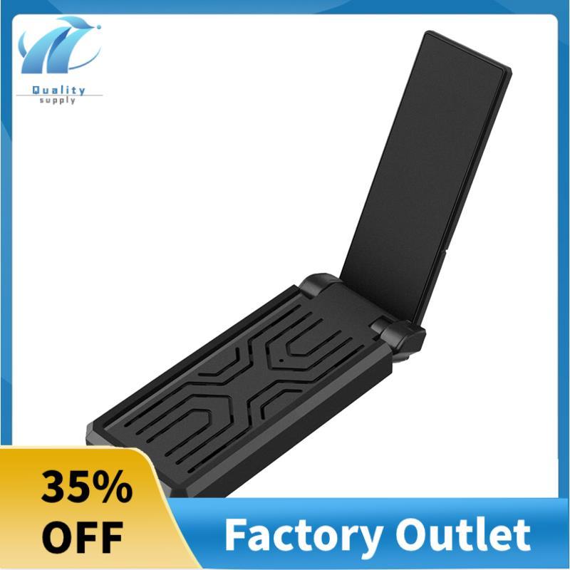 AX5400 อะแดปเตอร์ Wifi การ์ดเครือข่าย USB Wifi 6e Tri-Band Dongle สําหรับเดสก์ท็อปพีซีแล็ปท็อป 10 11