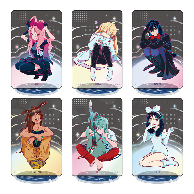 ALIEN STAGE ALIEN STAGE ALIENS STAGE ขาตั้งพิมพ์ด้านในหน้าต่างสีอะคริลิค [yfy]