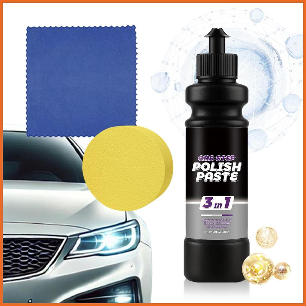 Car Scratch Remover 120g Auto Paste Auto Scratch Remover สําหรับรถยนต์สําหรับรายละเอียดการบํารุงรักษ