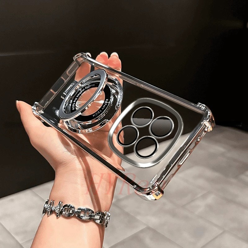 เคส Redmi Note15 Pro 5G ถุงลมนิรภัยสี่มุมป้องกันการตก เคสโทรศัพท์แบบใสพร้อมขายึด CDSJ
