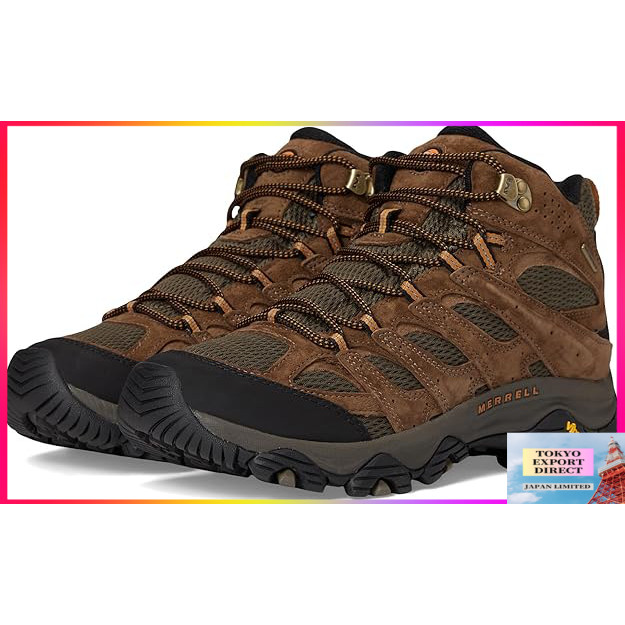 Merrell Moab 3 Mid Waterproof รองเท้าเดินป่าผู้ชาย พื้น ของแท้ (NEW EARTH)