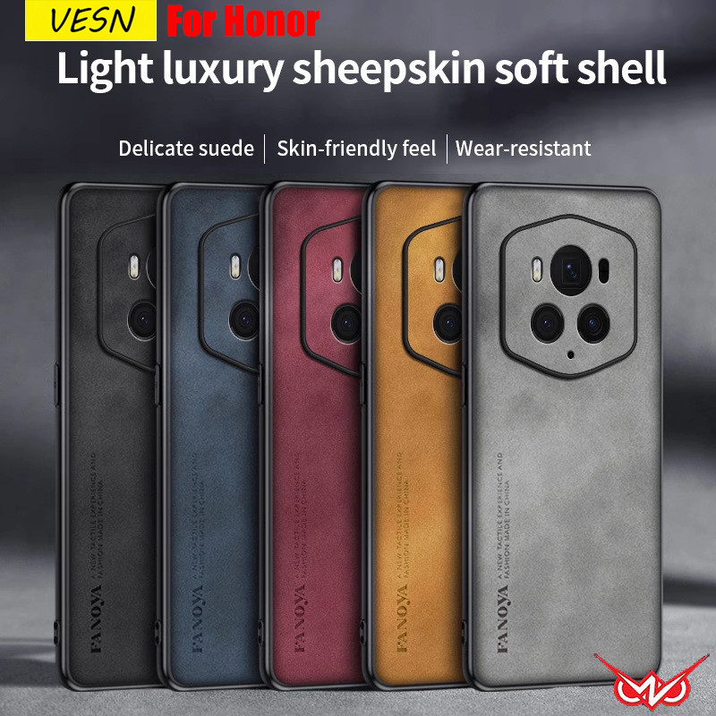 เคสโทรศัพท์กันกระแทกหรูหรา หนังแกะแท้ สำหรับ Honor Magic 8 7 6 5 4 3 V3 Vs3 Vs2 V V Vs Flip 5G 2026