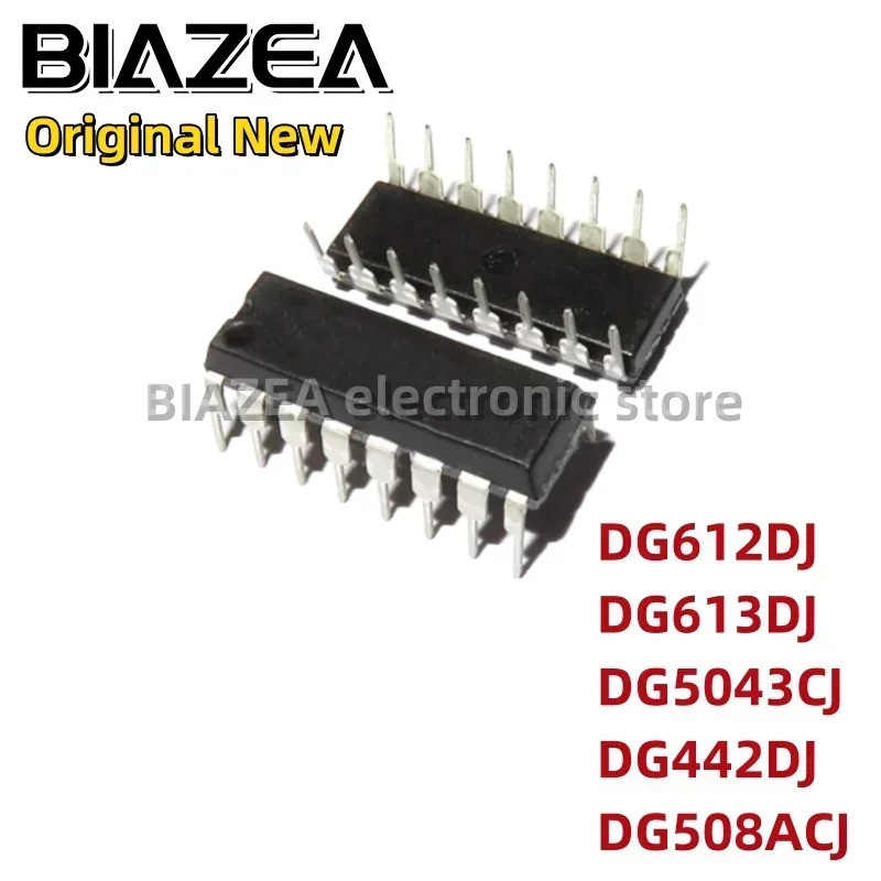 5PCS DG612DJ DG613DJ DG5043CJ DG442DJ DG508ACJ DIP-16 ชิป IC