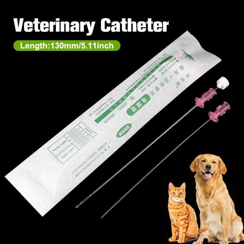 { ENJOY VN } Cat with Stylet 3Fr End Hole 4Fr Side Holes Veterinary Urinary Cat Catheters .