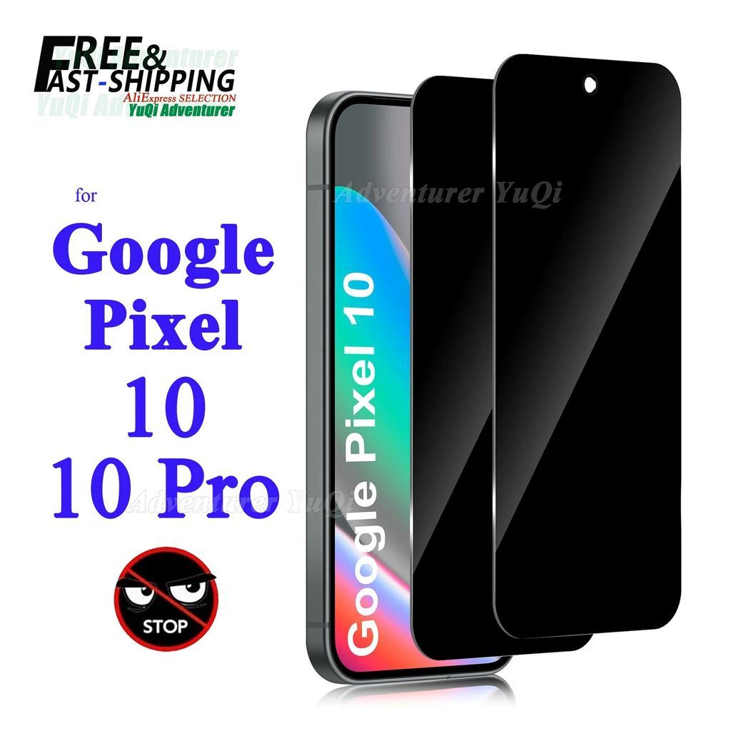 GOOGLE PIXEL 10 10 PRO / 9 9XL 9 PRO 9 PRO XL / 8 8A 8 PRO ANTI SPY TEMPERED GLASS PRIVACY