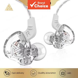 หูฟังมีสาย QKZ AK6 หูฟังอินเอียร์อัปเกรด ไมโครโฟนไดนามิก สเต…