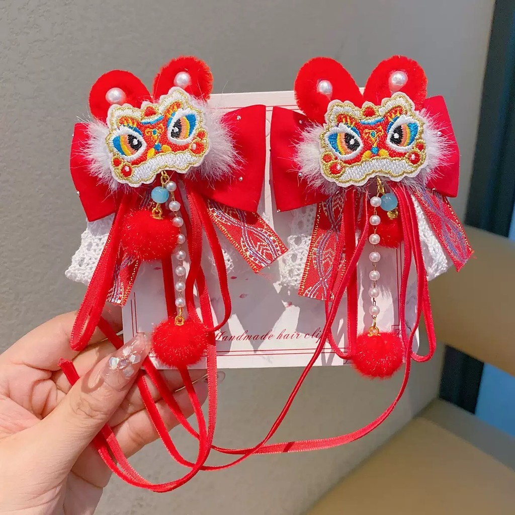 ส่งด่วนทั้งร้าน กิ๊บตรุษจีน พร้อมส่ง 🧨 สวยหรู ดูแพง เสริมลุคมงคล รับปี 2026