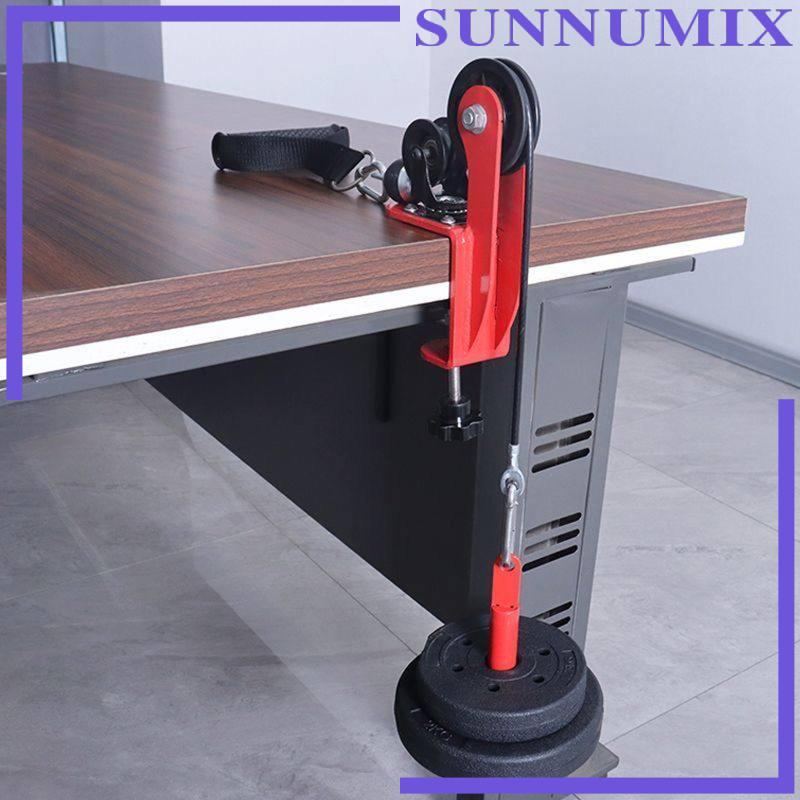 [Sunnimix] Arm Wrestling Table Pulley Cable System Desktop Pulley Machine Training Equipment Forearm