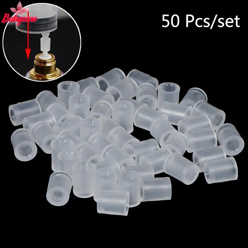 <BYCE-t> 50 ชิ้น Mini Refillable Perfume Converter เครื่องจ่ายน้ําหอมเครื่องมือเติมแบบพกพา