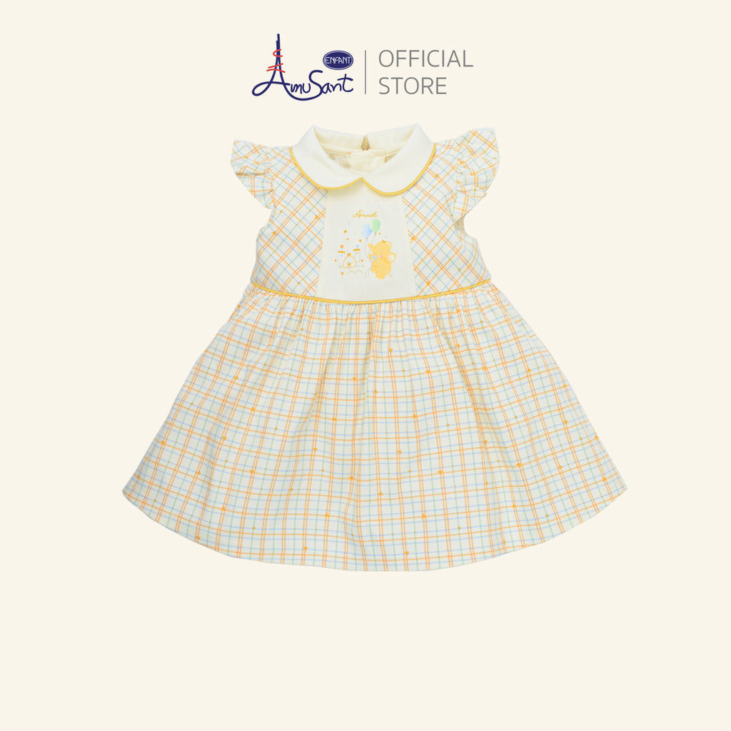 Amusant Gold ชุดกระโปรงเด็กหญิง สำหรับ 6 เดือน - 6 ขวบ EH4K80