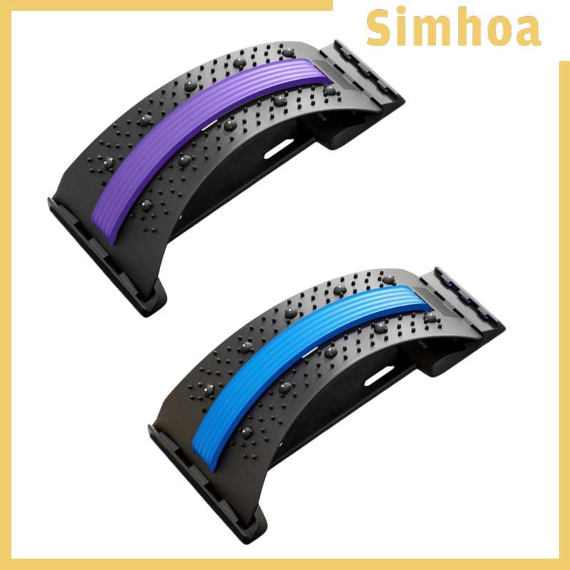 [SIMHOA] Back Cracker น้ําหนักเบาสบายกลับผ่อนคลายปรับ Ergonomic Extender Spine Decompressor Spine Bo