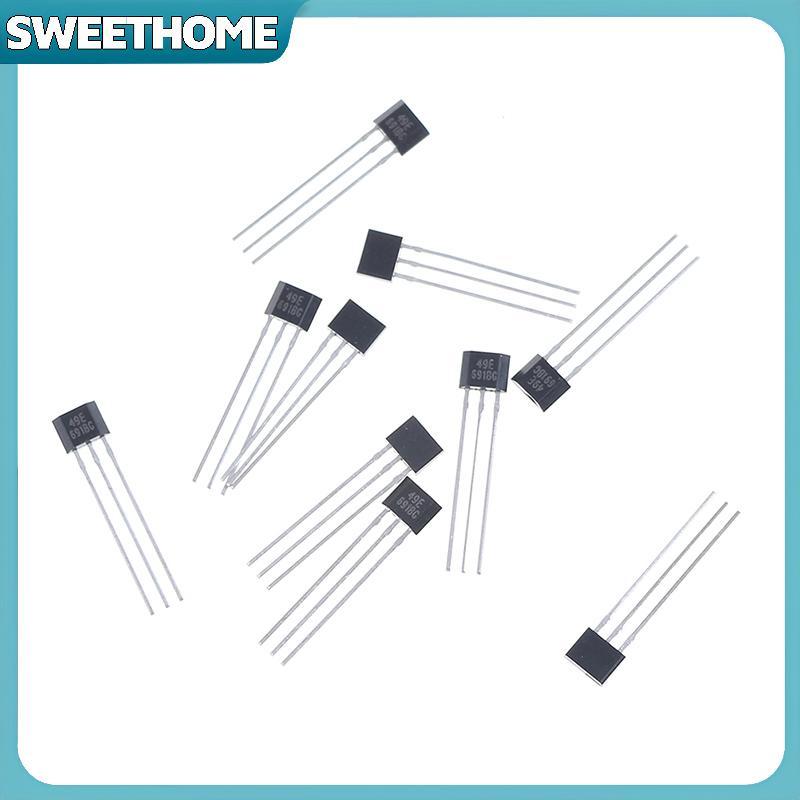 SWEETHOME 10 ชิ้นองค์ประกอบห้องโถง 49E OH49E SS49E เซ็นเซอร์เชิงเส้น