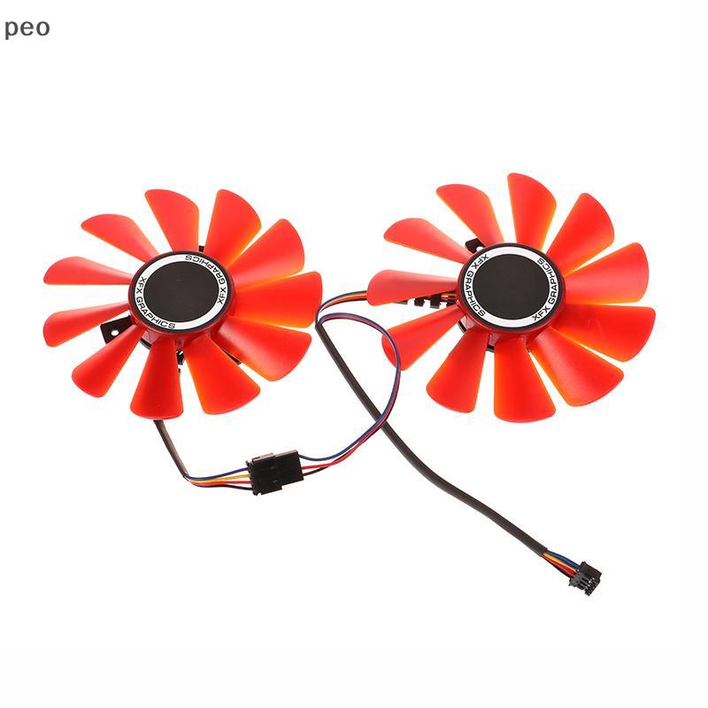 [PEO] ใหม่ 87 มม.เส้นผ่านศูนย์กลาง RX-570-RS RX-580-RS FDC10U12S9-C สําหรับ RX570 RX580 กราฟิกการ์ดร