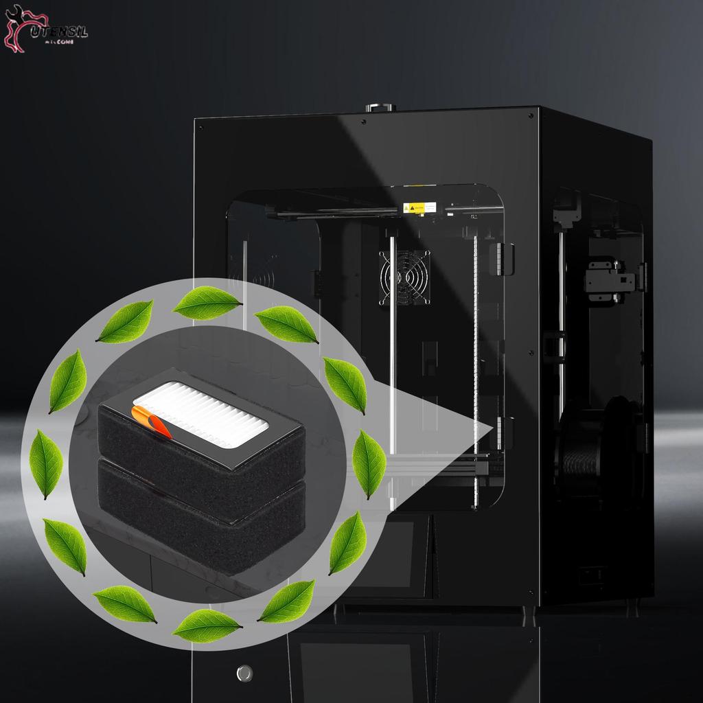 2PCS 3D เครื่องพิมพ์เปิดใช้งานคาร์บอน Combo Air Filter สําหรับ X1/P1 X1C และ P1S SHOPSBC8016