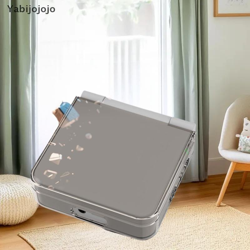 Yabijojojo 1 ชุดสําหรับ Miyoo Flip V2/Miyoo Flip Transparent PC Hard Case Shoproof Scratch-Resistant