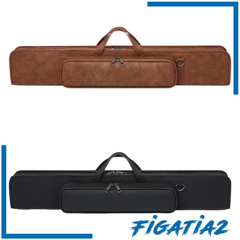 [Figatia2] Pool Cue Case 1/2 Snooker Billiard Cue Cases Billiard Sticks Carrying Case