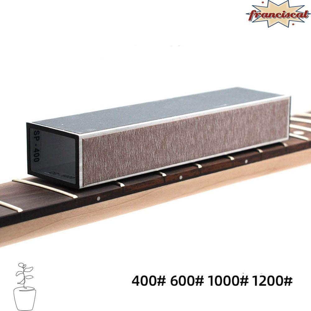 FRANCISCAL Fret Leveling Rod, Sanding Fret Guitar Fret Leveling File, Leveler Self-adhesive Polishin