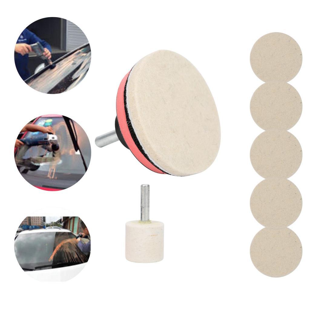 Iuxishop รถกระจกกระจก Scratch Remover 100g Cerium Oxide ชุดผงขัดสําหรับกําจัดและโปแลนด์