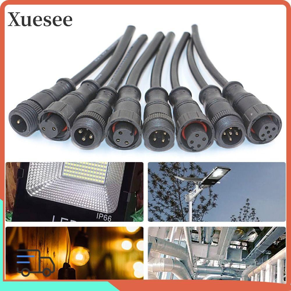 XUESEE 2 ชุด 2Pin3Pin4Pin สายสัญญาณ 4 รูปแบบจอแสดงผล Pin 2Pin 3Pin 4Pin กันน้ําสายเชื่อมต่อ