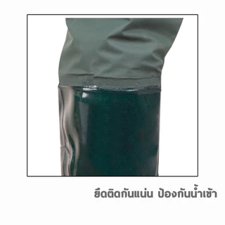 รองเท้าบูทยาง สวมครึ่งขา ความสูง 60 ซม. รองเท้าบูทยางกันน้ำ บูทยางกันน้ำ คุณภาพดี SH9