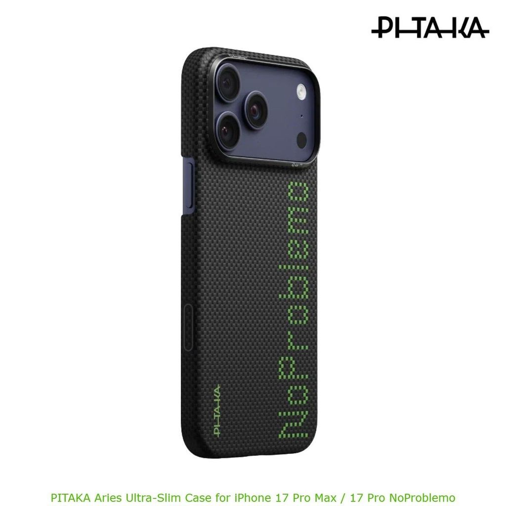 Pitaka Aries เคสบางเฉียบสําหรับ iPhone 17 Pro Max / 17 Pro NoProblemo