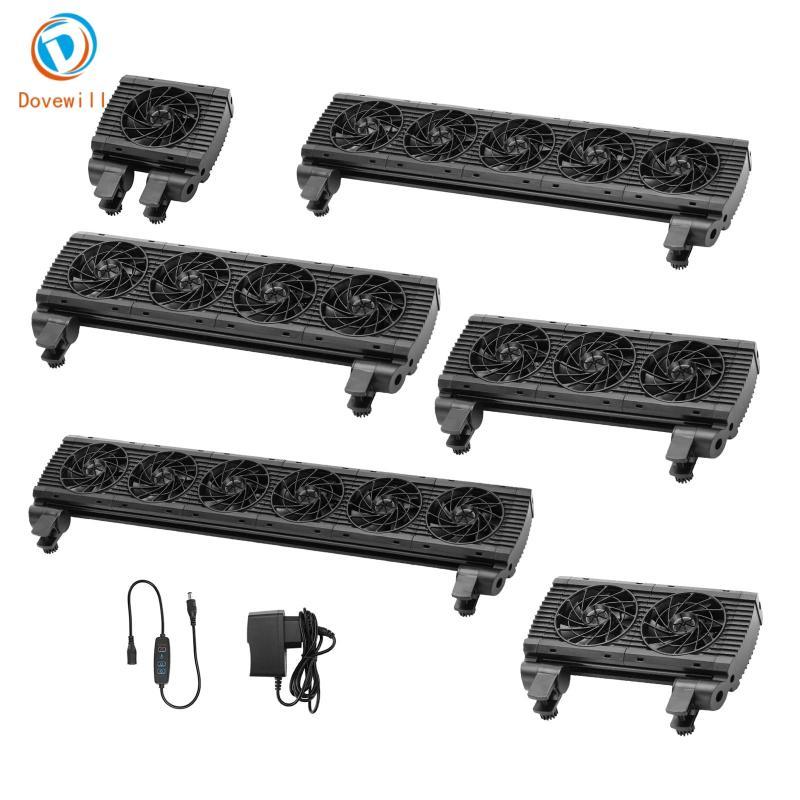 [Dovewill] Aquarium Chiller Cooling System Variable Speed Aquarium Cooling Fan Water Chiller สําหรับ