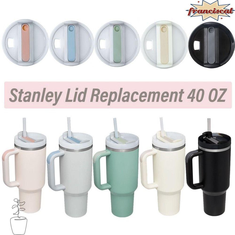 FRANCISCAL 1 ชิ้นถ้วย, ฝาครอบขวดป้องกันการรั่วไหล Tumbber Splash, Themos Multicolor สําหรับฝาปิดพลาสติก Staney 40Oz
