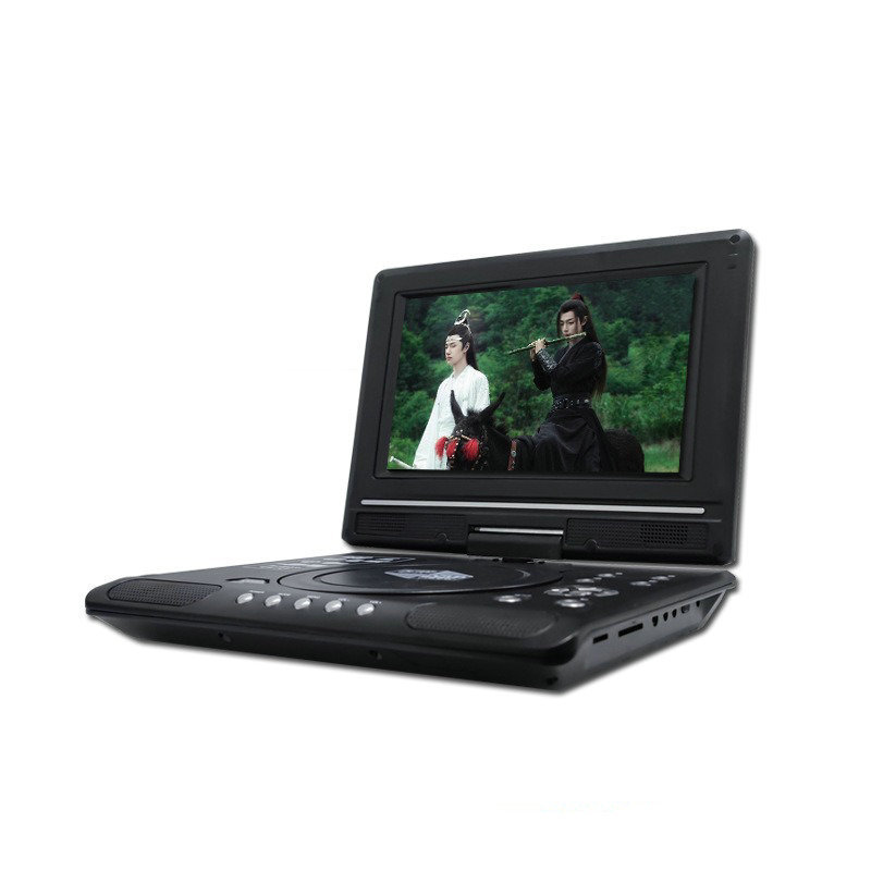 ขายร้อน 33 ซม.เครื่องเล่น dvd มือถือ HD แบบพกพา EVD ทีวีขนาดเล็ก Mini cd Player Player Player Player