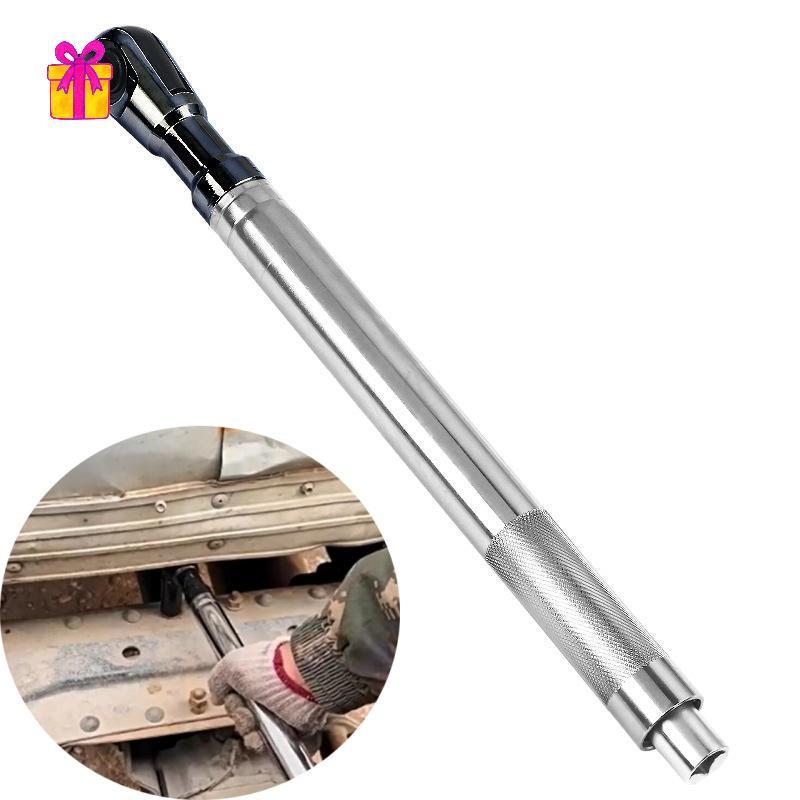 [INTH] 1 ชิ้นสี่ล้อการจัดตําแหน่งปรับมุมไฟฟ้าประแจรถ 2-in-1 Self-contained Ratchet Extended ประแจ [ดีกว่า]