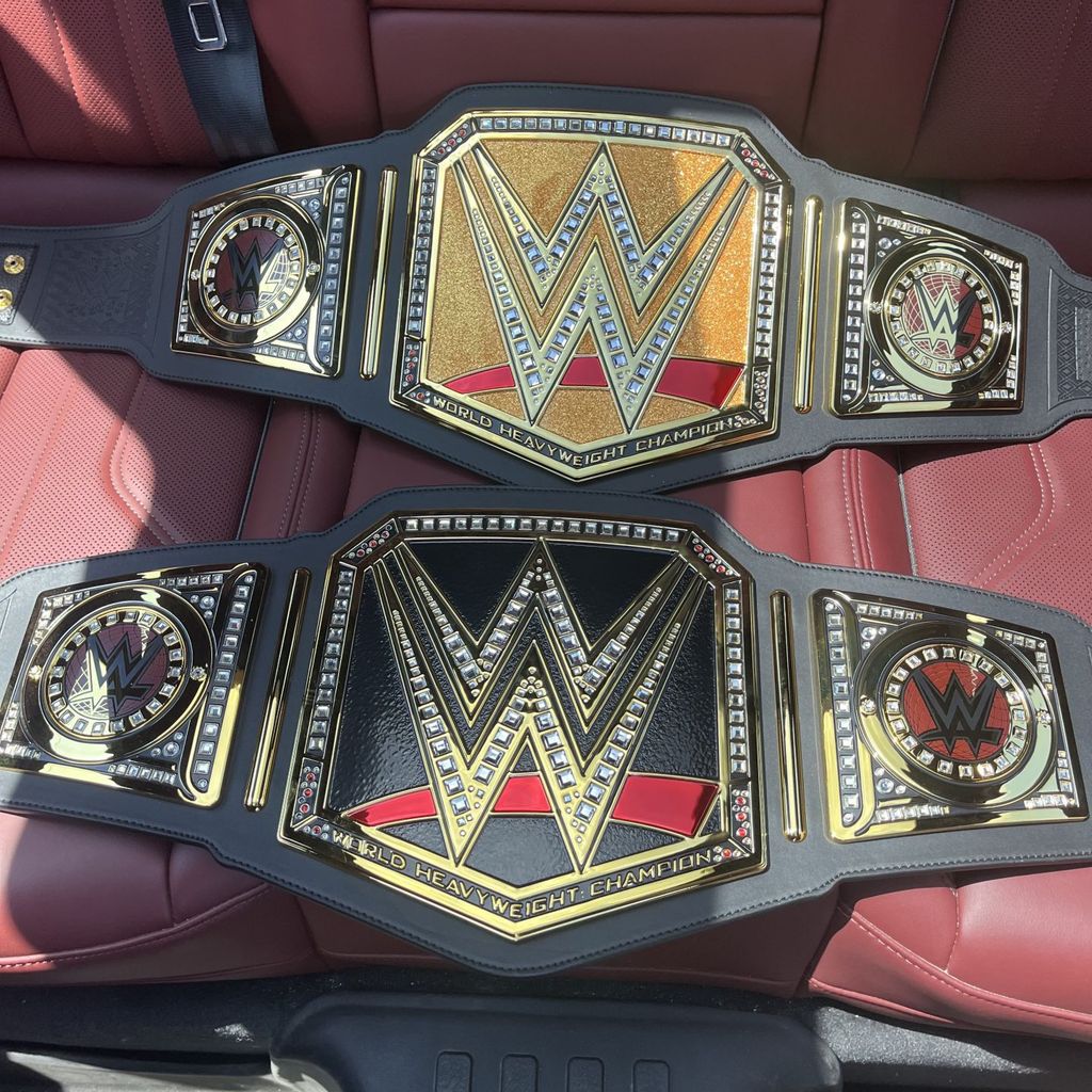 WWE Elite Championship Belt - ชุดเข็มขัด WWE แท้สำหรับนักสะสม | คุณภาพสูง, รุ่นลิมิเต็ด, ของขวัญสำหรับแฟน WWE