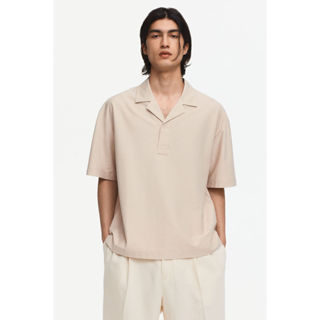H&M(เอชแอนด์เอ็ม) เสื้อโปโลแบบหลวมพอดี ผู้ชาย 1285128_2