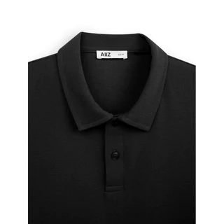 AIIZ เสื้อโปโลผู้ชายผ้าเท็กซ์เจอร์ AIIZ Men's Solid Texture Polo Shirt